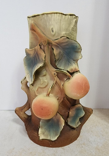 Art nouveau palissy - style, vase