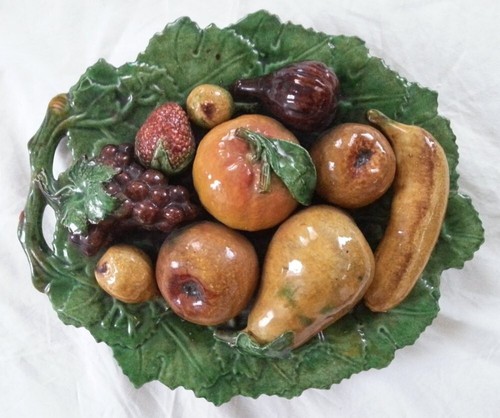 Pretty old majolica mafra - majolica,
